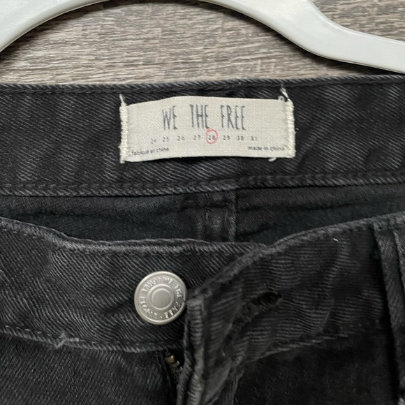 Free People Flare rip Black Jeans - Picture 3 of 5